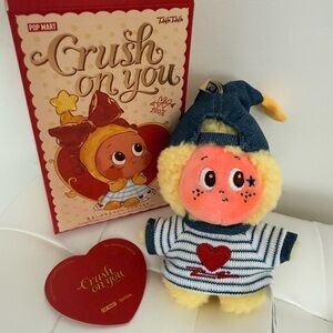 Pop Mart Crush on You Plush Toy - Yellow and Blue